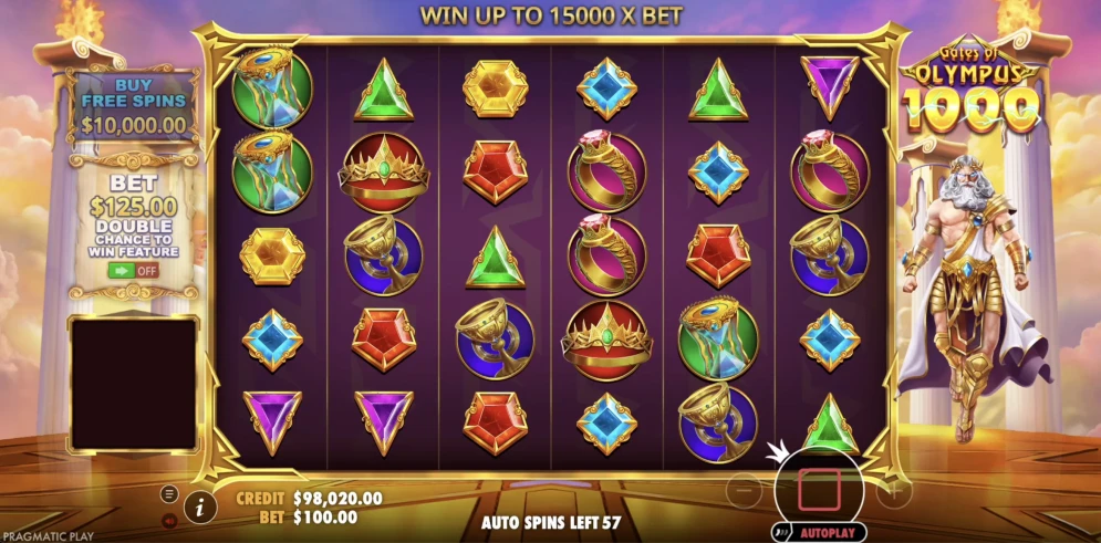 Gates of Olympus 1000 Slot