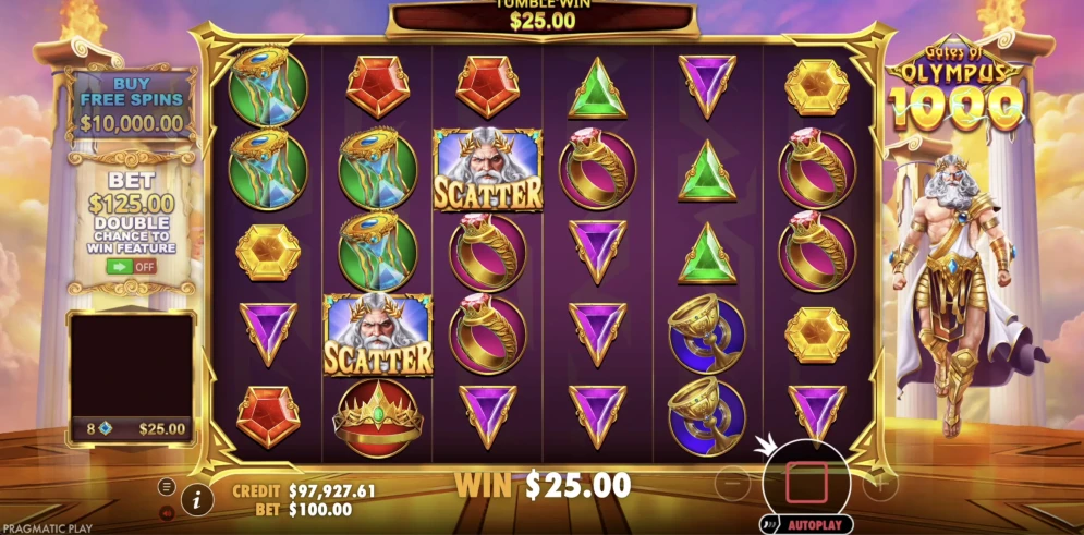 Gates of Olympus 1000 Slot